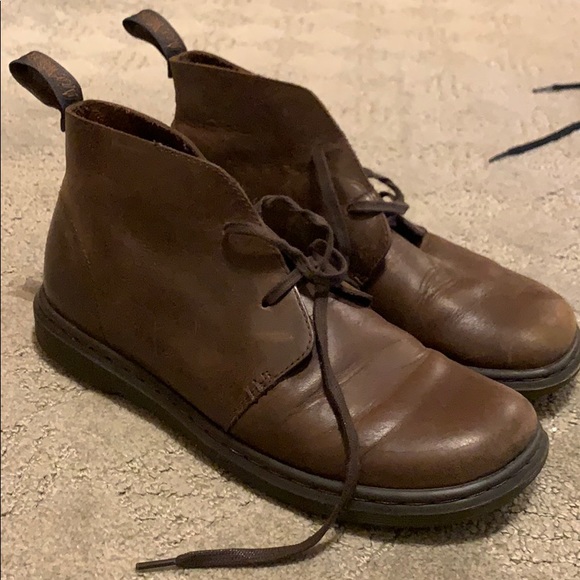 dr martens cynthia dark brown